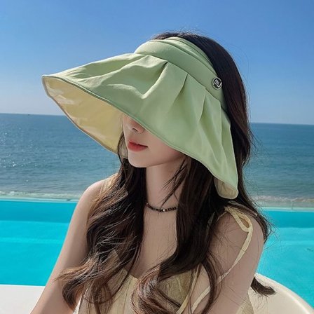 Dam Solhatt Vikbar Bucket Hat GRÖN - high quality