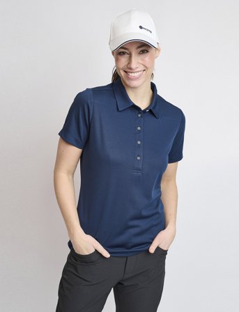 BACKTEE Ladies Performance Polo - Navy - XL