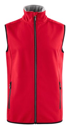 Printer Trial Vest Softshellvest Rød Rød, Klær