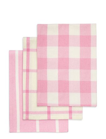 Engholm Textiles Tea Towels Recycle - Pink - 50X70CM