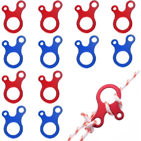 12 stk. 3-huls kabelspænder i aluminiumlegering