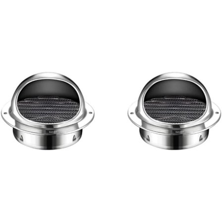 Yleiskäyttöinen pyöreä ulkoinen härännenä-poistoimuri, ruostumattomasta teräksestä valmistettu ilmanvaihtoritilä, kestävä ja vankka, säänkestävä, 100 