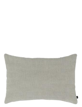 Chenille Cushion, Incl. Filling Home Textiles Cushions & Blankets Cushions Grå Mette Ditmer