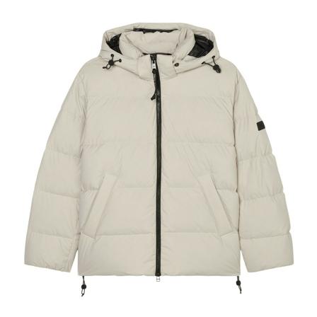Marc O'Polo, Jacket Beige, Heren, Maat:XL,elastisch,print
