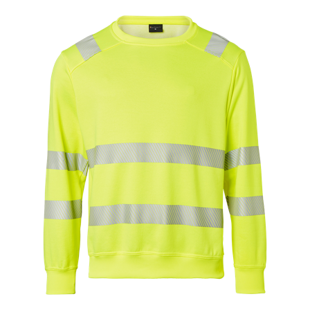 Top Swede 270 Hættetrøje advarsel, gul L, Tøj