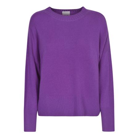 Allude Round-neck Strik Lilla, Dame Striktrøjer