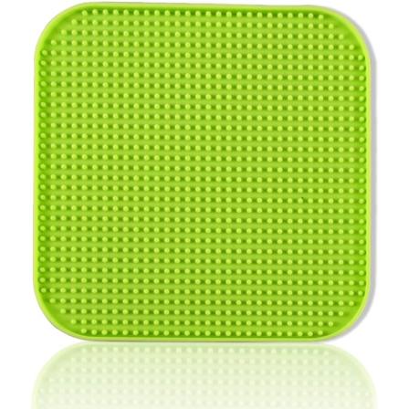 Slickmattor för hundar, slickmatta för hundar, slickmatta i silikon, distraktionsmatta med kraftfull sugkopp i silikon för bad, pälsvård, träning - 