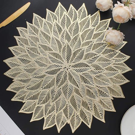 Sæt med 6, Thousand Hands Guanyin nordisk stil nye dækkeservietter PVC