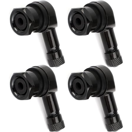 4 stk motorsykkel vinkelventil aluminium vinkelventil 90 graders dekk V