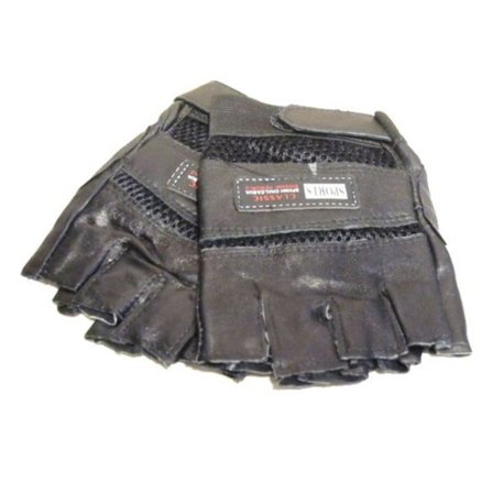 Läderhandskar fingerlösa-sport