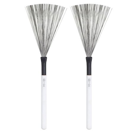 Trommebørster Trommestang HVID