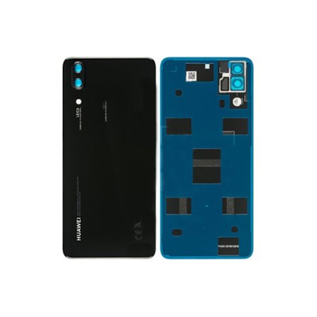 Huawei P20 Baksida med tejp - Svart