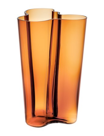 Iittala Aalto Vase 251Mm Copper - Brown - ONE SIZE
