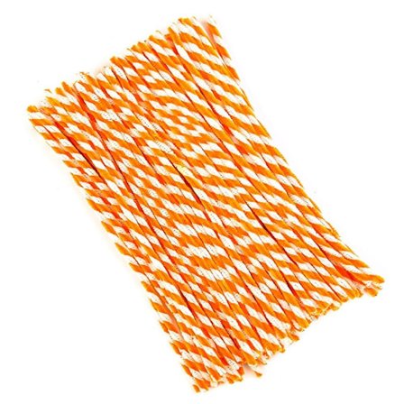 Twist Stick Plysch Strips ORANGE
