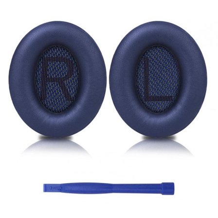 (Blå) Øreputer for Bose QuietComfort 35 (QC35) & Quiet Comfort 35 II (QC35 ii) H
