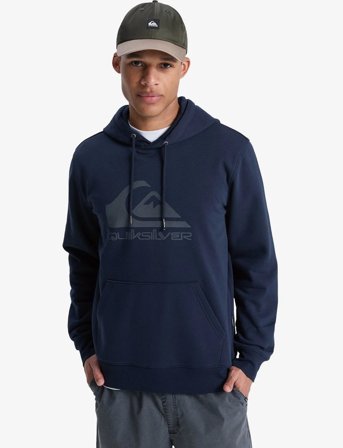 Quiksilver Comp Logo Hoodie - Navy - XL