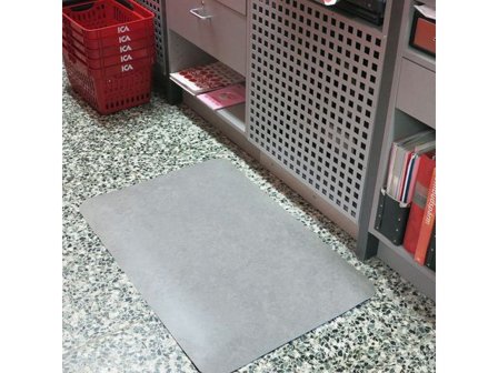 MATTING Arbetsmatta YSed 61x91cm ljusgrå - Lyreco - Kontorsmöbler och inredning - Arbetsplatsmattor och ståmattor - Arbetsplats-och ståmattor