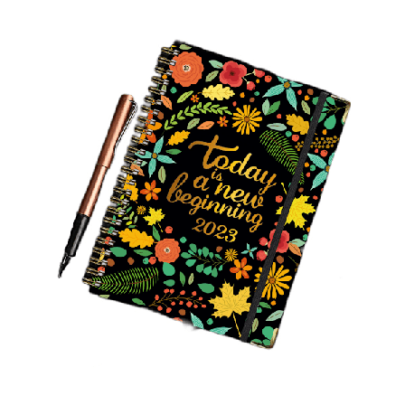 2023 Månadsplanerare/Kalender 24 Månader Planerare, Månadlig Ta