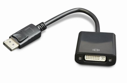 GEMBIRD Cablexpert - video adapter - DisplayPort til DVI-I - 10 cm