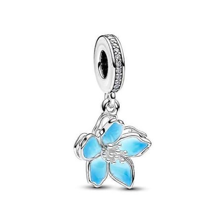 Charms 925 Originale Glas Zircon Hjerte Vedhæng Perler Passer Armbånd Halskæde Til Kvinder Charm Sølv 925 Luksus DIY Smykkegave