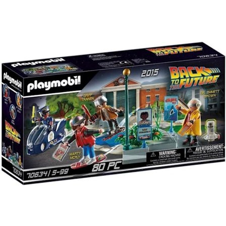 PLAYMOBIL - 70634 - Takaisin tulevaisuuteen - Hoverboard Race - Lapsi - Sininen