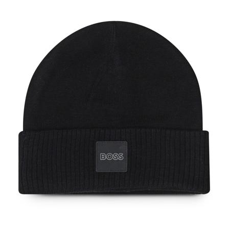 Hugo Boss Beanies , Zwart , Heren , Maat: L Hoeden