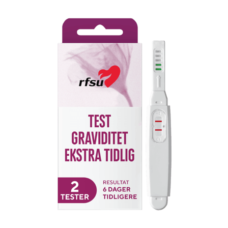 Rfsu Graviditetstest Early, 2 stk.