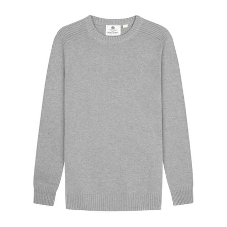Lyle & Scott Jumper Kn1326V-T28 Grå, Herre Strik