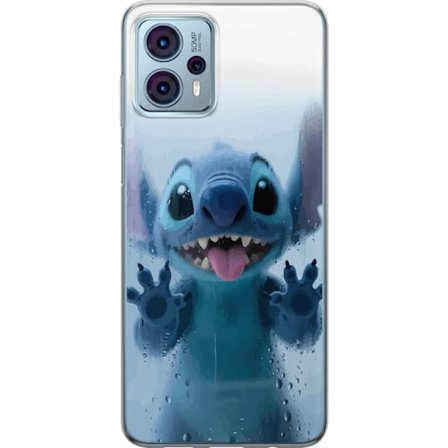 Kompatibelt Mobildeksel til Motorola Motorola Moto G23 Søm ved et vindu i søt stil