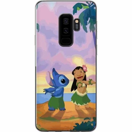 Samsung Galaxy S9+ Genomskinligt Skal Lilo And Stitch