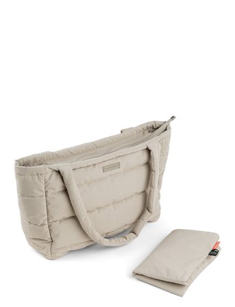 Done by Deer Quilted Changing Tote Bag Sand - Beige - ONE SIZE