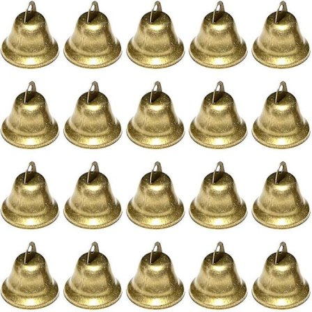 Small Bells, 20 Pieces Vintage Small Bells For Decorations