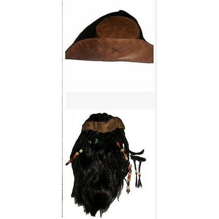 Pirates Of The Caribbean Cosplay Kostym Film Jack Sparrow Cosplay Full Set Costume Club Halloween Party Show Outfit