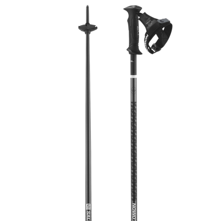 Salomon - Bastoncini da sci alpino Polar Prime Ergo S3 - Black