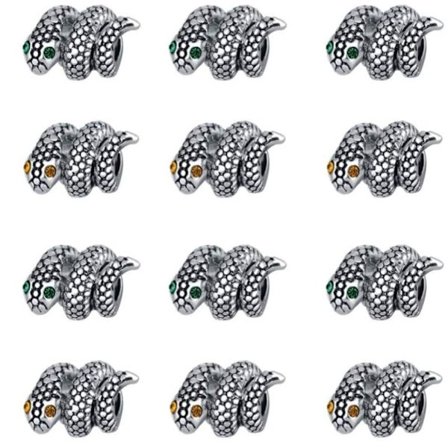 Snake Armband Snake Charm Bead Snake Shape Alloy Beads