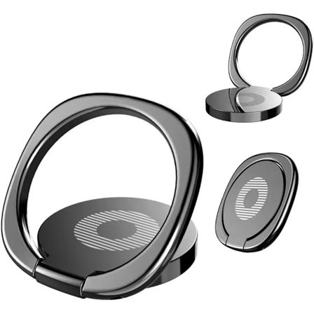 Mobil Ringhållare 360° Roterande Finger Grip Ring Stativhållare för Alla Android Mobiltelefoner Tablet iPhone
