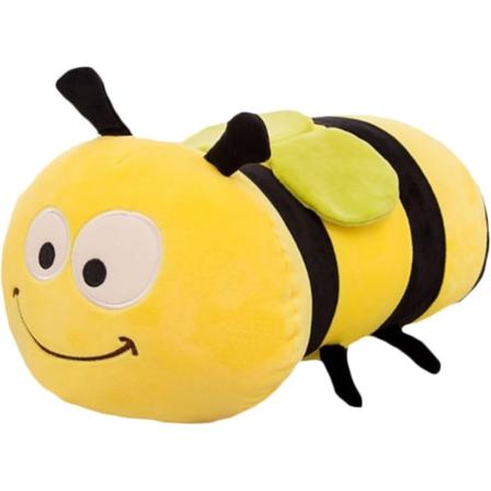 Plush Stuffet Dyr Søt Stuffet Humlebie Klem Pute Leke For Barn, 17.72" (FMY)"