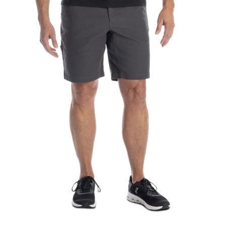 Shorts Klim Utility de lona elástica en Gris 38