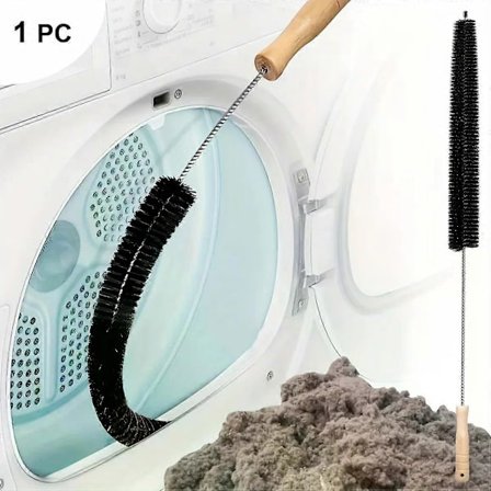 Komplett rengjøringssett for tørketrommel - Inkluderer lofilterbørste, fleksibel børste og mer for en grundig rengjøring [YJD]