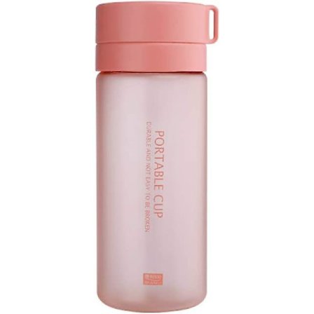 Lekkasjesikker Vannflaske, Løping, BPA-fri, Med Håndgrep, Drikkeflasker For Voksne, Sykkel, Plast, Personlig Tilpasset