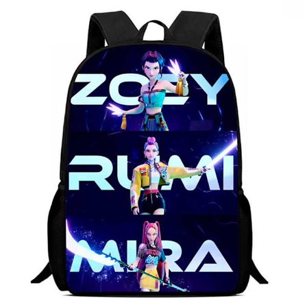 (AZC) K-Pop Demon Hunter Rygsæk Skuldertaske Madkasse Penalhus Skolerygsæk