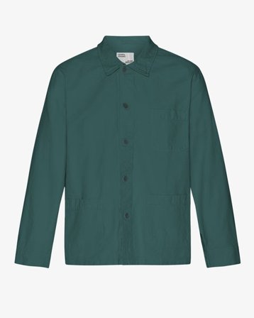 Organic Workwear Jacket - Ocean Green - Male - S