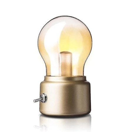 vintage Usb Rechargeable Desk Lamps(golden)
