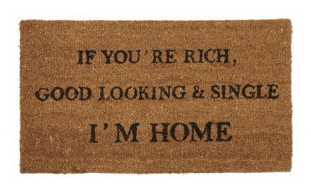 Holmen Dørmatte I'm Home 40x70cm