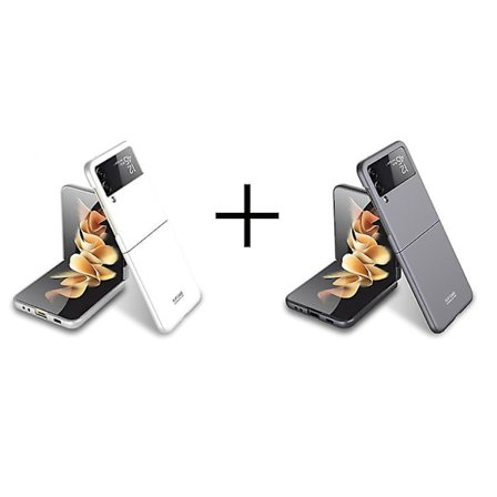 Phone case För Phone case För Samsung Galaxy Z Flip 3 5g Pc Phone case/flerfärgat Matt Phone case 2st