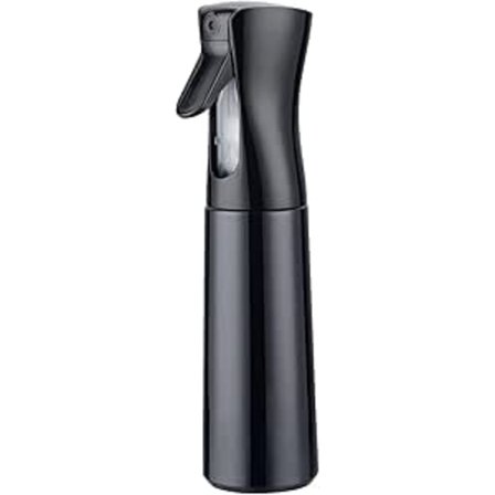 Spray Bottle 300ml - Fine Mist - For Hair & Cleaning - Black