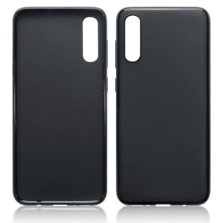 Skal I Gummi, Samsung A70 Matt Svart Svart