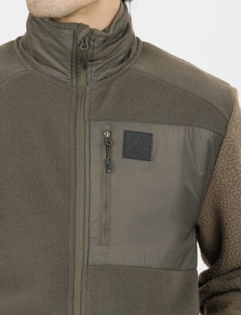 Whistler Makaley M Fleece Jacket - Khaki green - S