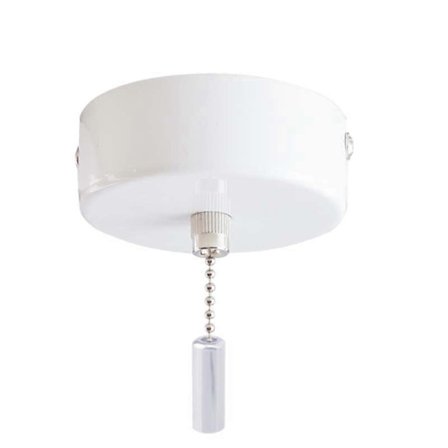 Praktiske Elegante Lysbrytere med Snor for Bad, for Enkle Installasjonsdesign og Forbedrer Lyskontrollen, sølv (FMY)