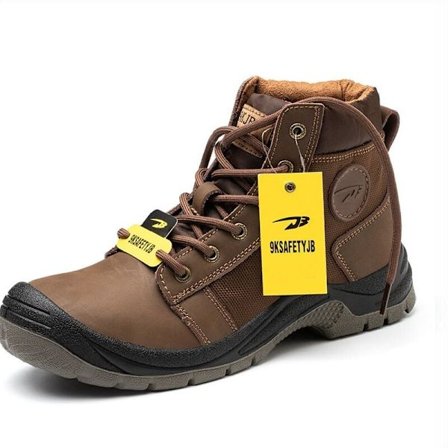 Herre Arbejdsstøvler med Ståltåbeskyttelse, Vandtæt Åndbar Membran Teknologi, Olie- og Skridsikker Dobbelt Densitet Polyurethan Ydersål